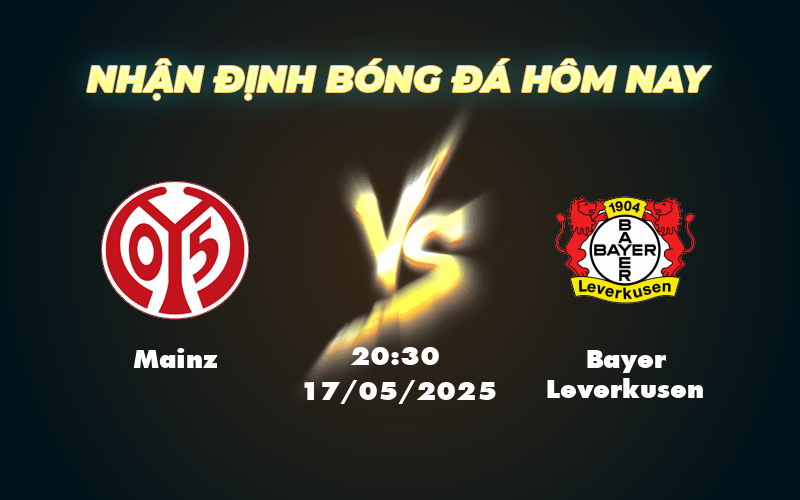 Nhận định Mainz vs Bayer Leverkusen Cuộc đối đầu gay cấn tại Bundesliga 1 mainz bayer leverkusen 17 05 bundesliga
