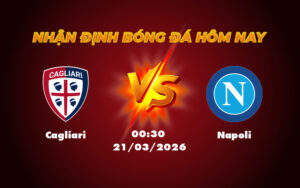 cagliari napoli 21 03 seria a