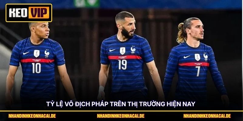 Tỷ lệ vô địch Pháp trên thị trường hiện nay